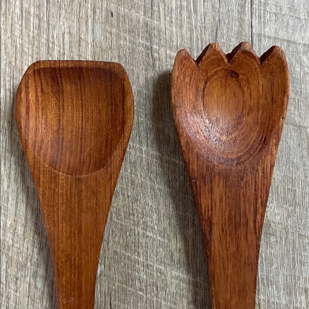 •| vintage wooden utensils - Picture 3 of 5